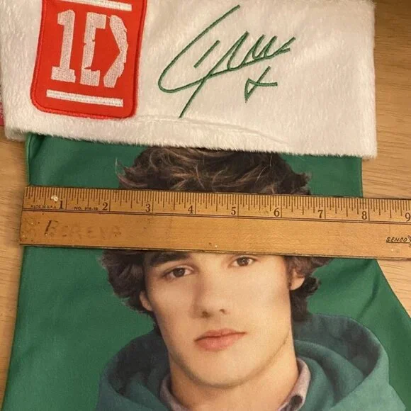 RARE NWT 1D XMAS STOCKING ONE DIRECTION Liam Payne OFFICIAL MERCHANDISE NOS - Picture 7 of 11